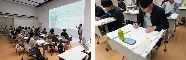 オリエンテーション・座学風景