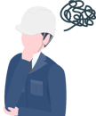 悩む人のアイコン