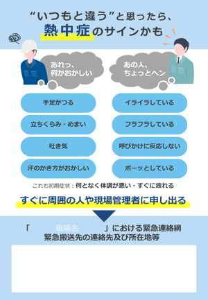 熱中症サイン